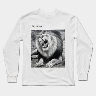 Big Meow Long Sleeve T-Shirt